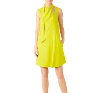 Tibi Cut-Out Trapeze Dress